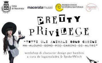Al Museo di Storia Naturale di Macerata c’è “Pretty Privilege”