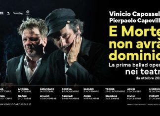 Vinicio Capossela in “E Morte non avrà dominio” ad Ancona