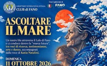 “Ascoltare il mare” domenica 11 ottobre 2026 a Fano