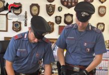I Carabinieri denunciano 5 persone nel Fermano per armi detenute illegalmente