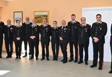 Fermo, Carabinieri: 5 nuovi marescialli per tre mesi di tirocinio